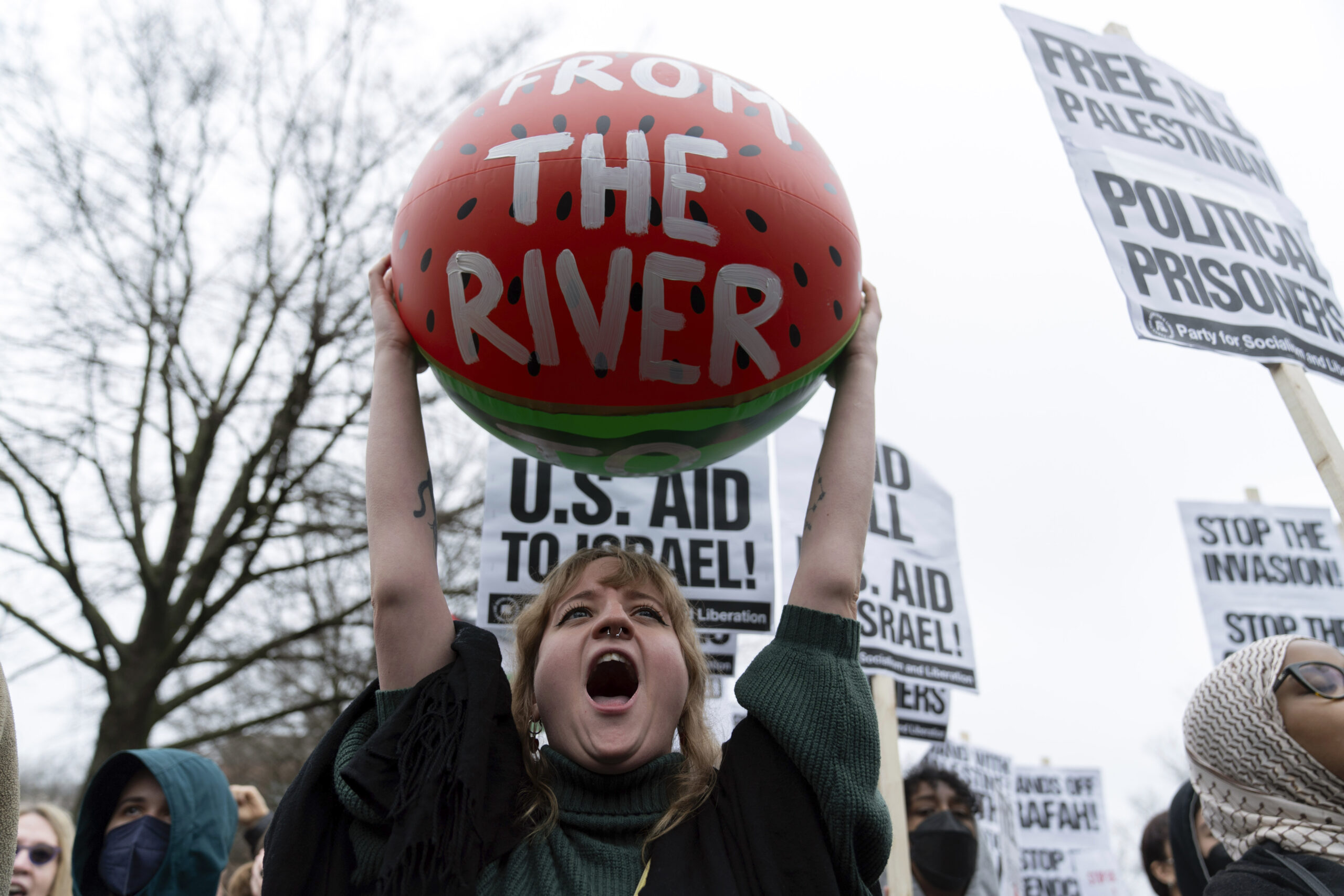 NextImg:Anti-Israel protesters’ feckless destruction of art - Washington Examiner