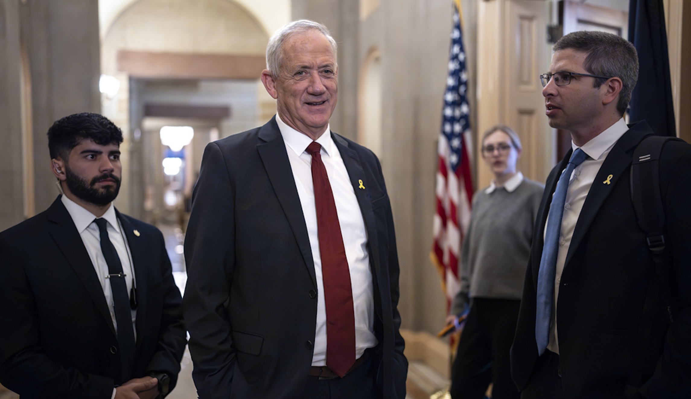 NextImg:Benny Gantz confronts reports he’s in US against Benjamin Netanyahu’s wishes - Washington Examiner
