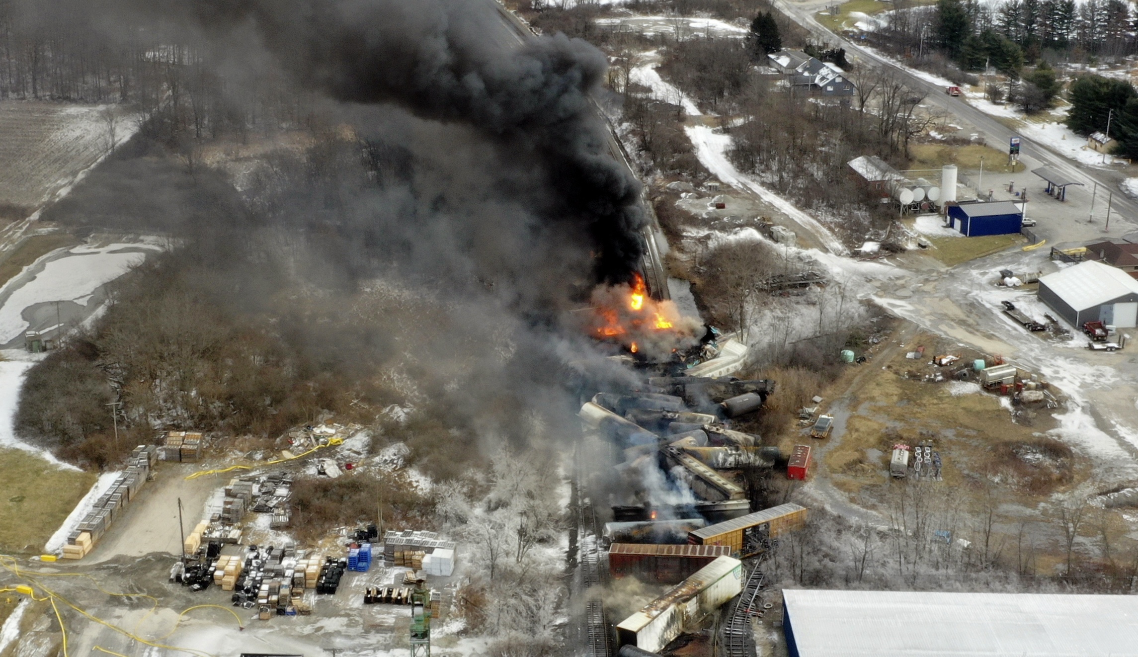 NextImg:East Palestine toxic train crash lawsuit allowed to proceed: Judge - Washington Examiner