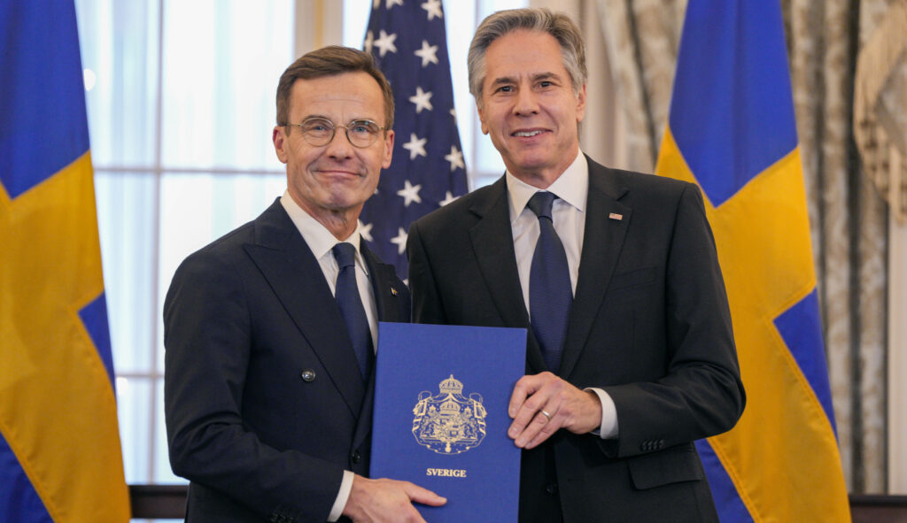 Sweden joins NATO as the 32nd member