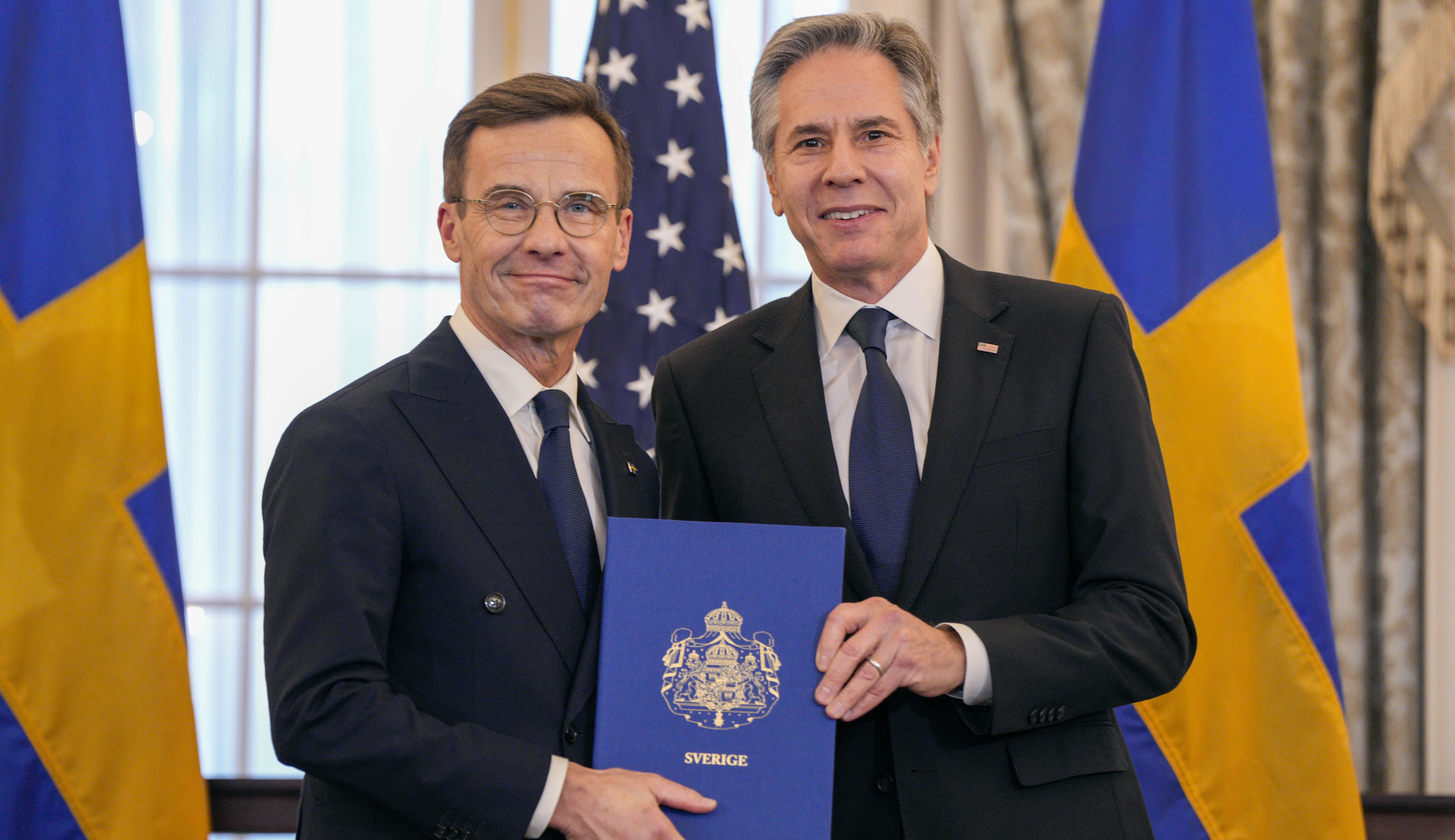 NextImg:Sweden becomes 32nd NATO member - Washington Examiner