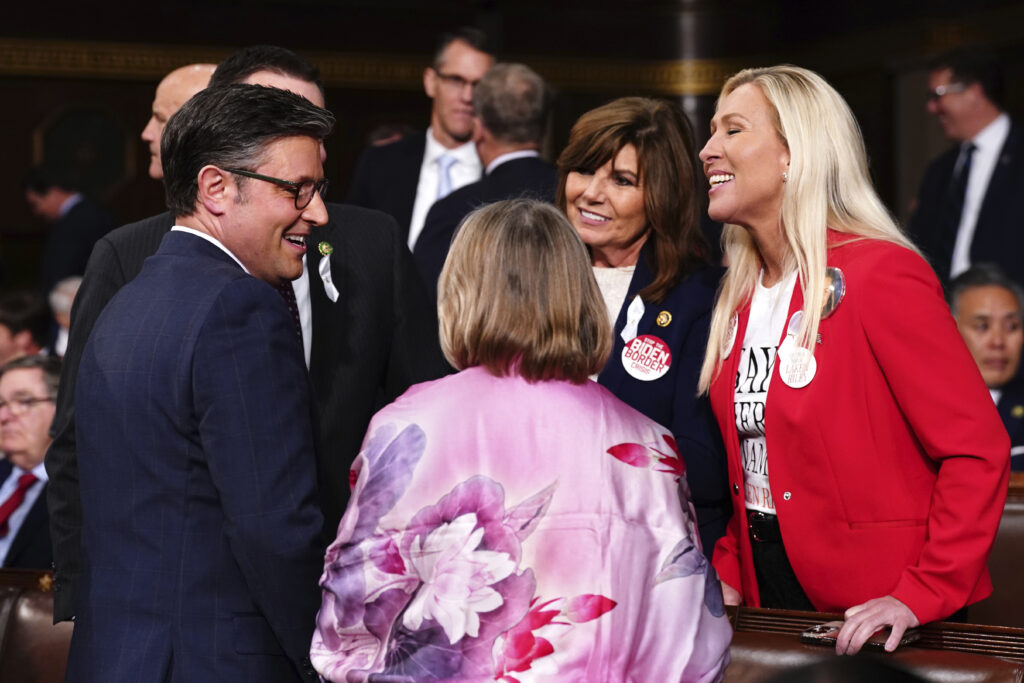 Marjorie Taylor Greene demands new speaker before spending deal vote