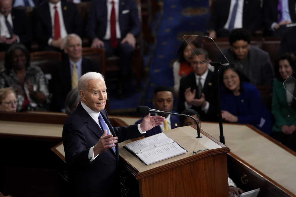 NextImg:Biden’s State of the Union was a campaign speech — but not for the general election - Washington Examiner