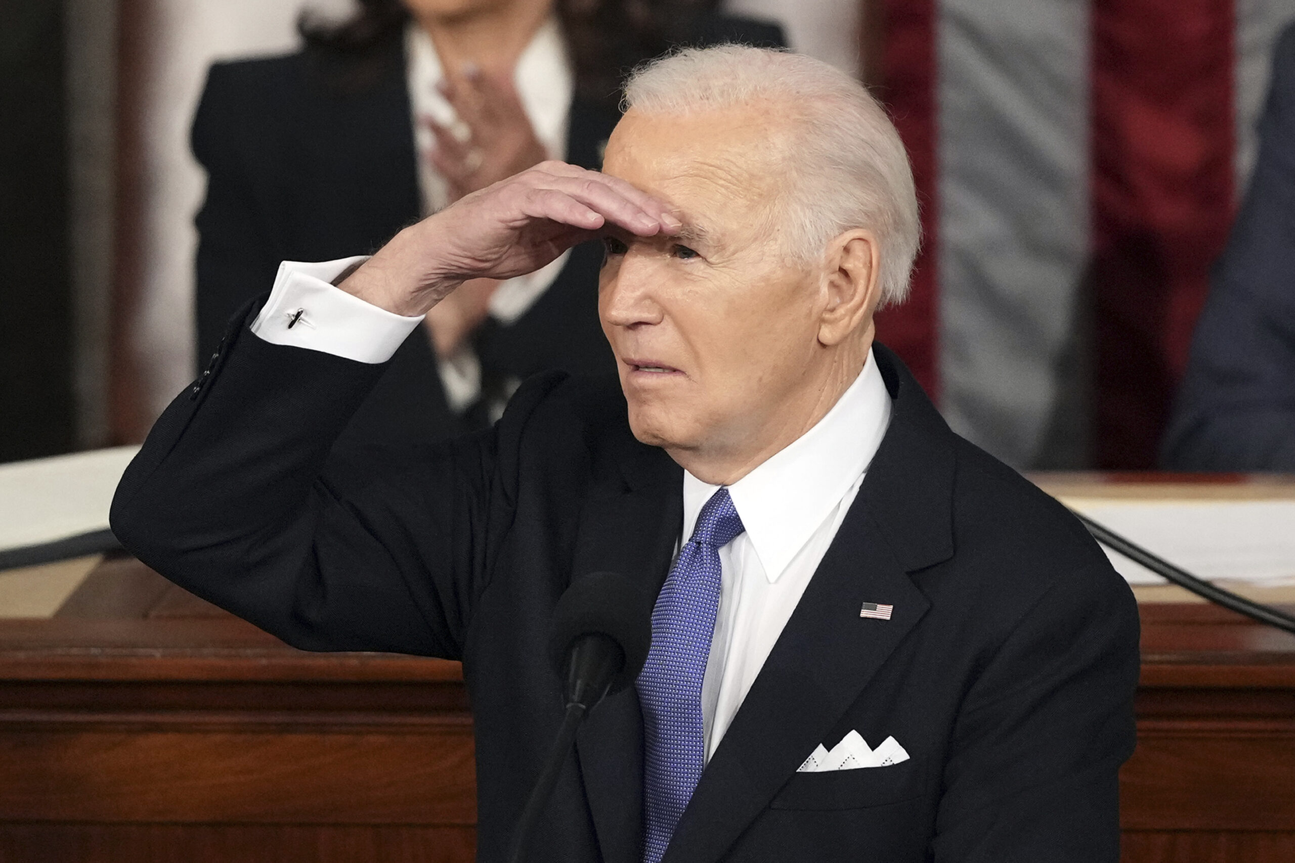 NextImg:State of the Union 2024: Biden met with GOP heckling despite Johnson pleas for decorum - Washington Examiner