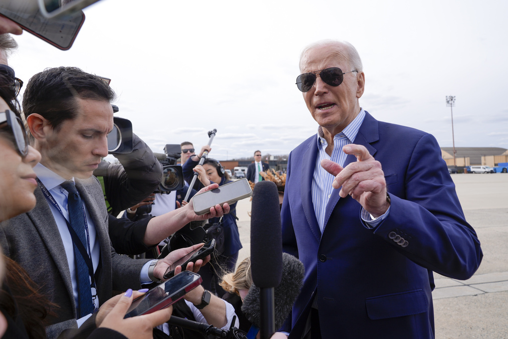 NextImg:Biden defends calling suspect in Laken Riley killing an ‘illegal’: ‘Not supposed to be here’ - Washington Examiner