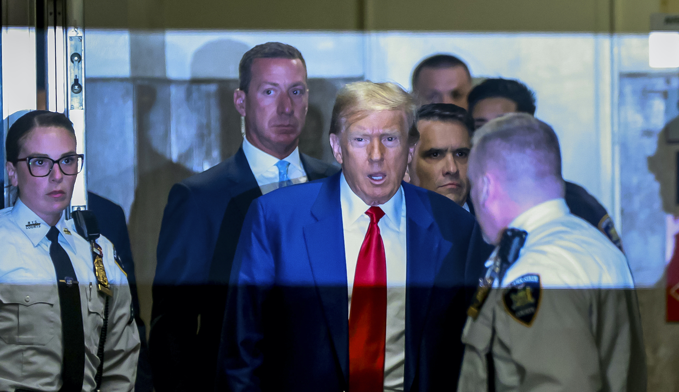 NextImg:Trump back in court in Manhattan ahead of two key decisions in legal dramas - Washington Examiner