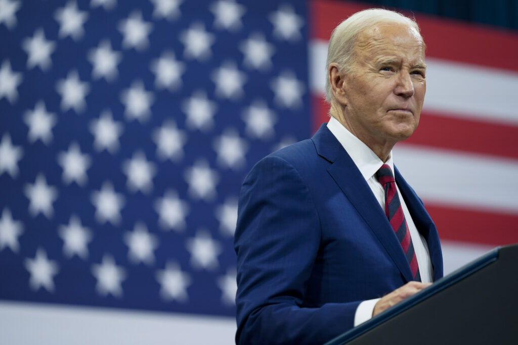 Biden acknowledges validity of pro-Palestinian protesters’ stance in North Carolina rally