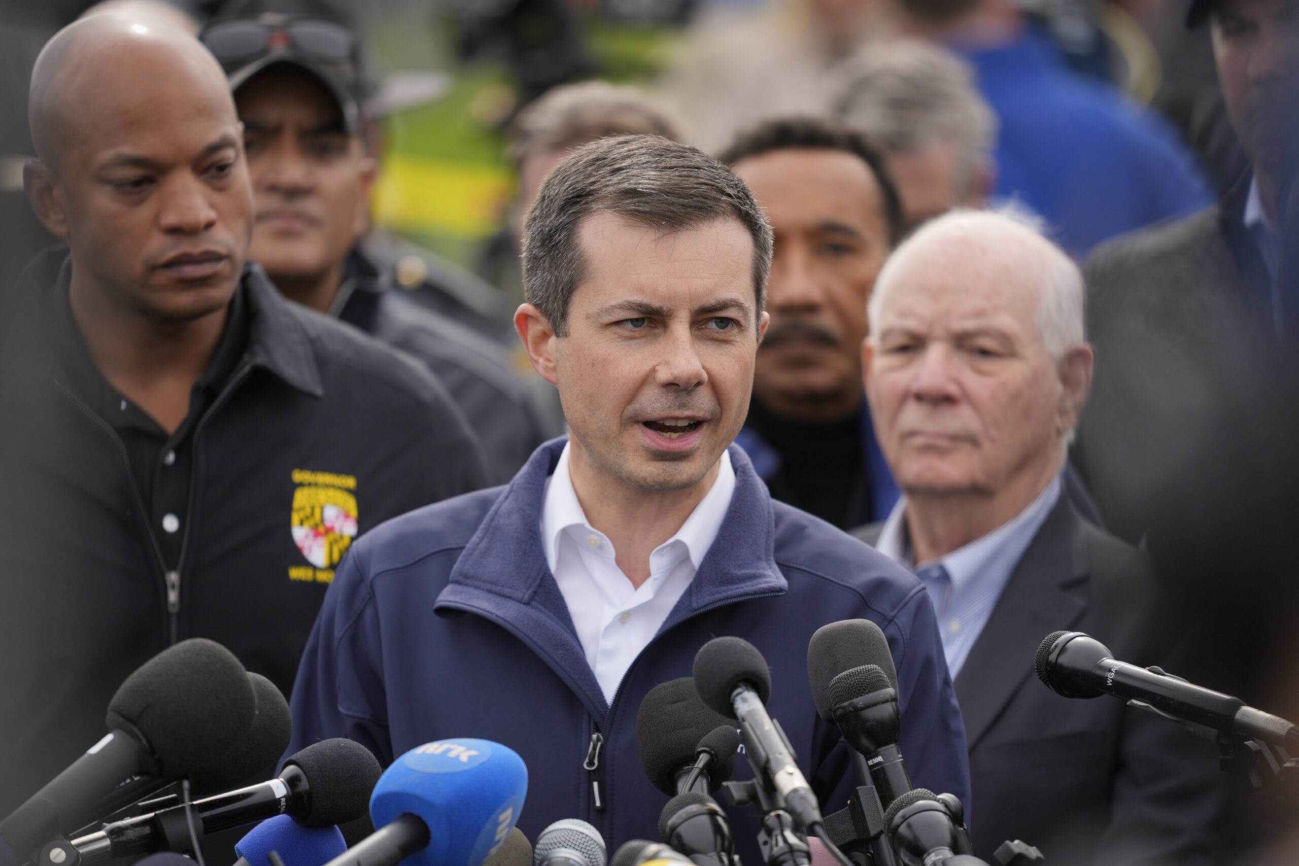 NextImg:Anyone responsible for Baltimore bridge collapse will be held accountable: Buttigieg - Washington Examiner
