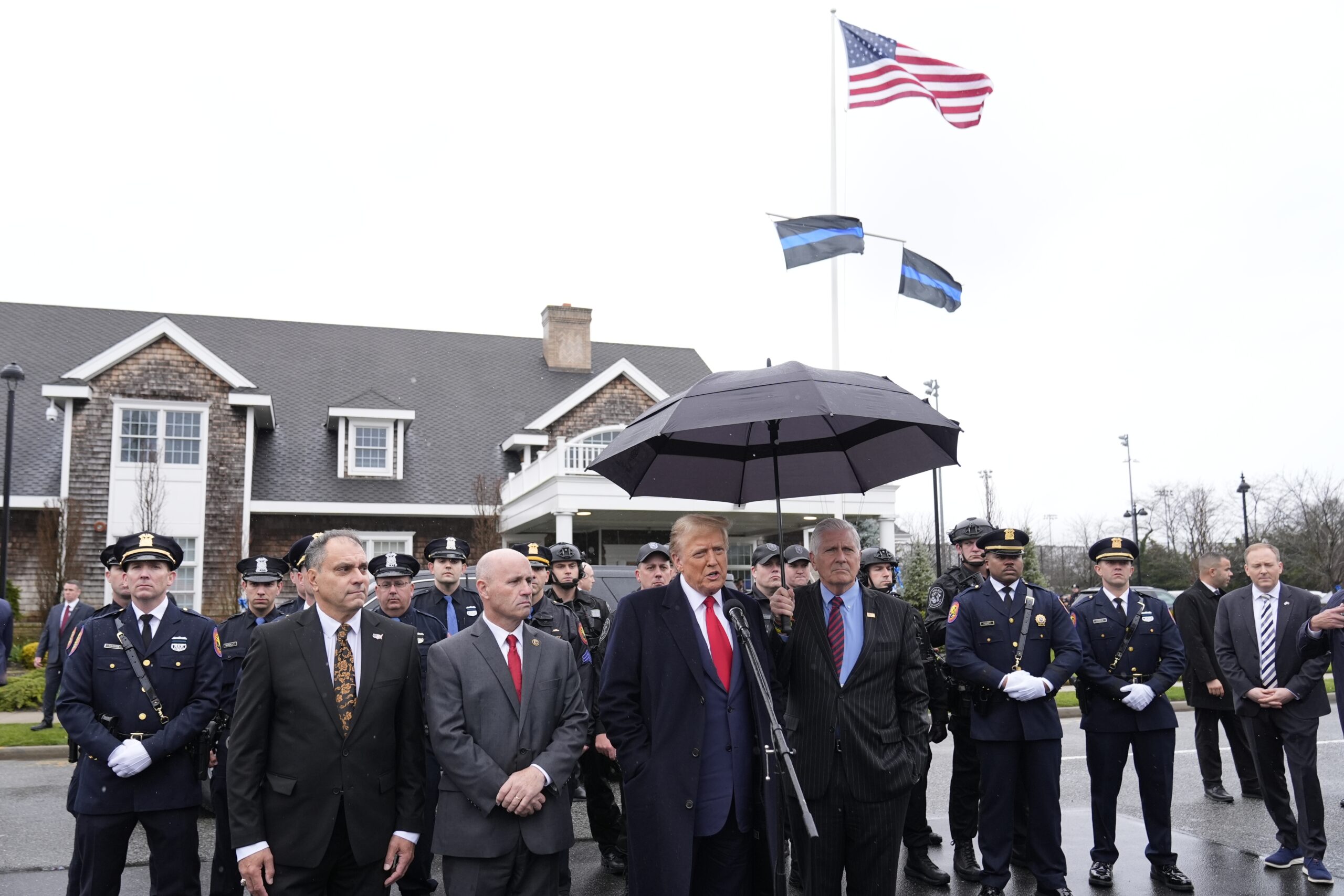 NextImg:MSNBC hosts blast Trump for making officer’s funeral ‘political’ - Washington Examiner