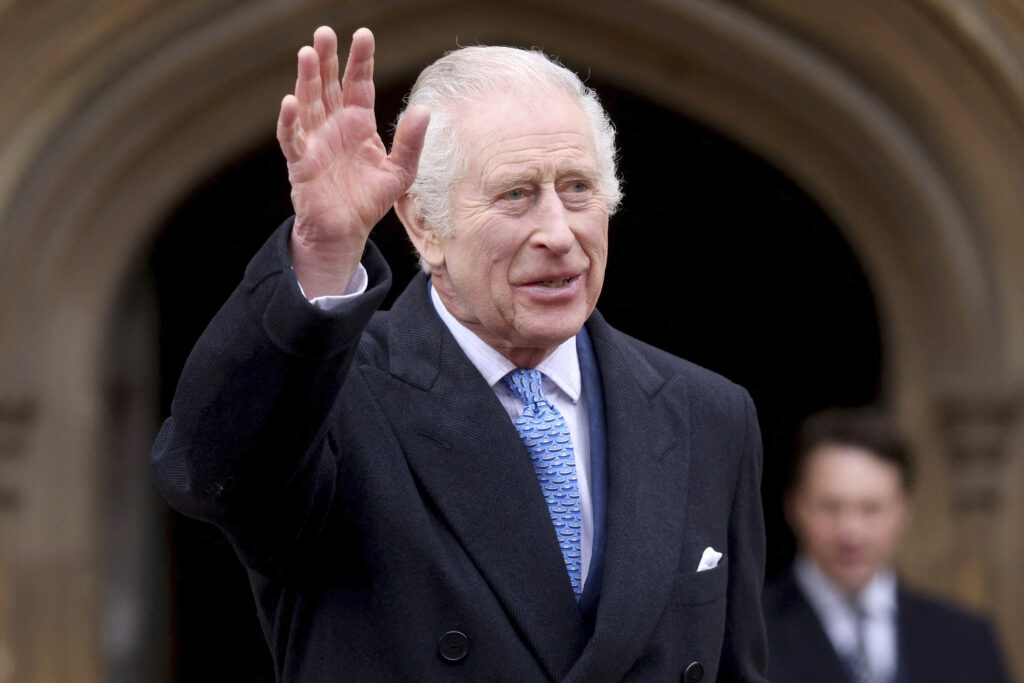 King Charles warmly greets and engages with the crowd during his most notable public appearance since his cancer diagnosis