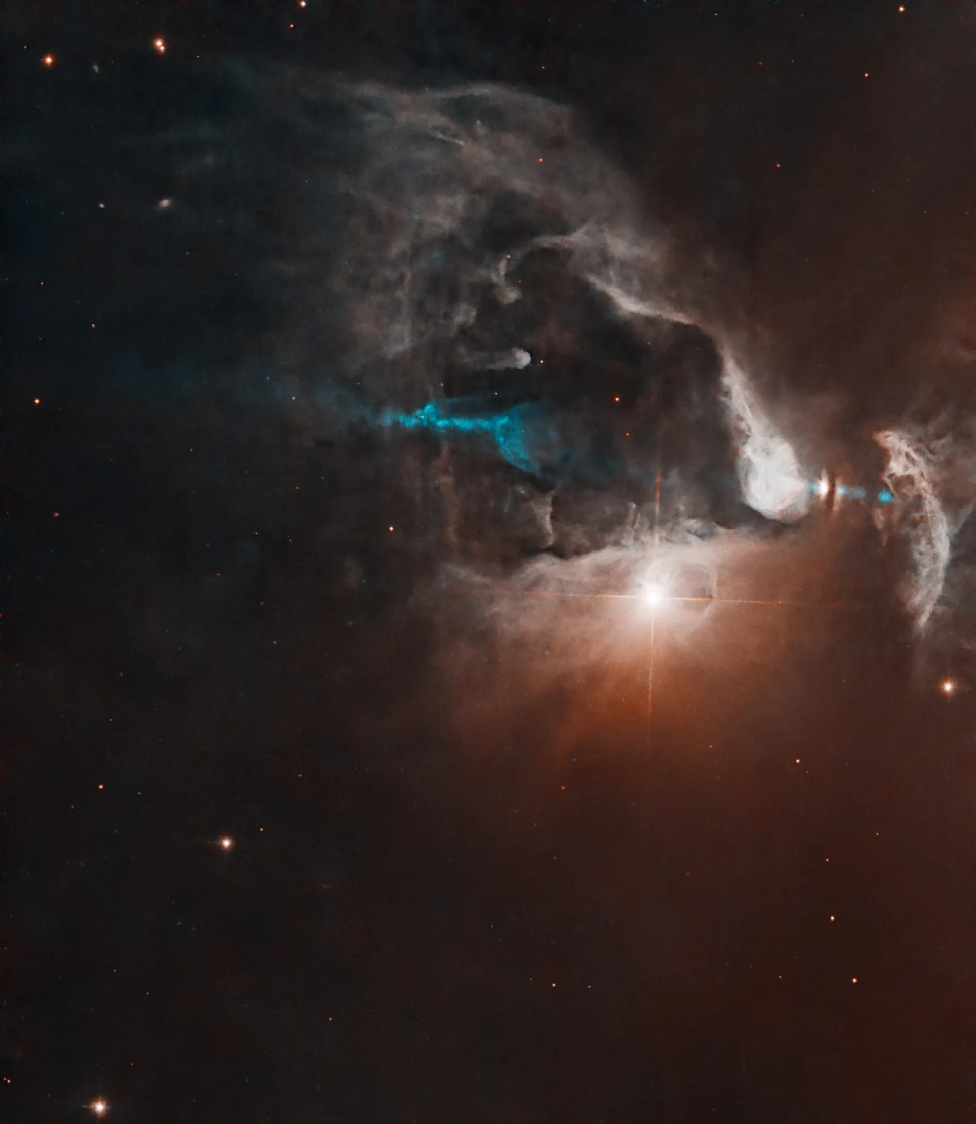 NextImg:NASA’s Hubble captures ‘cosmic lightshow’ of multistar system - Washington Examiner