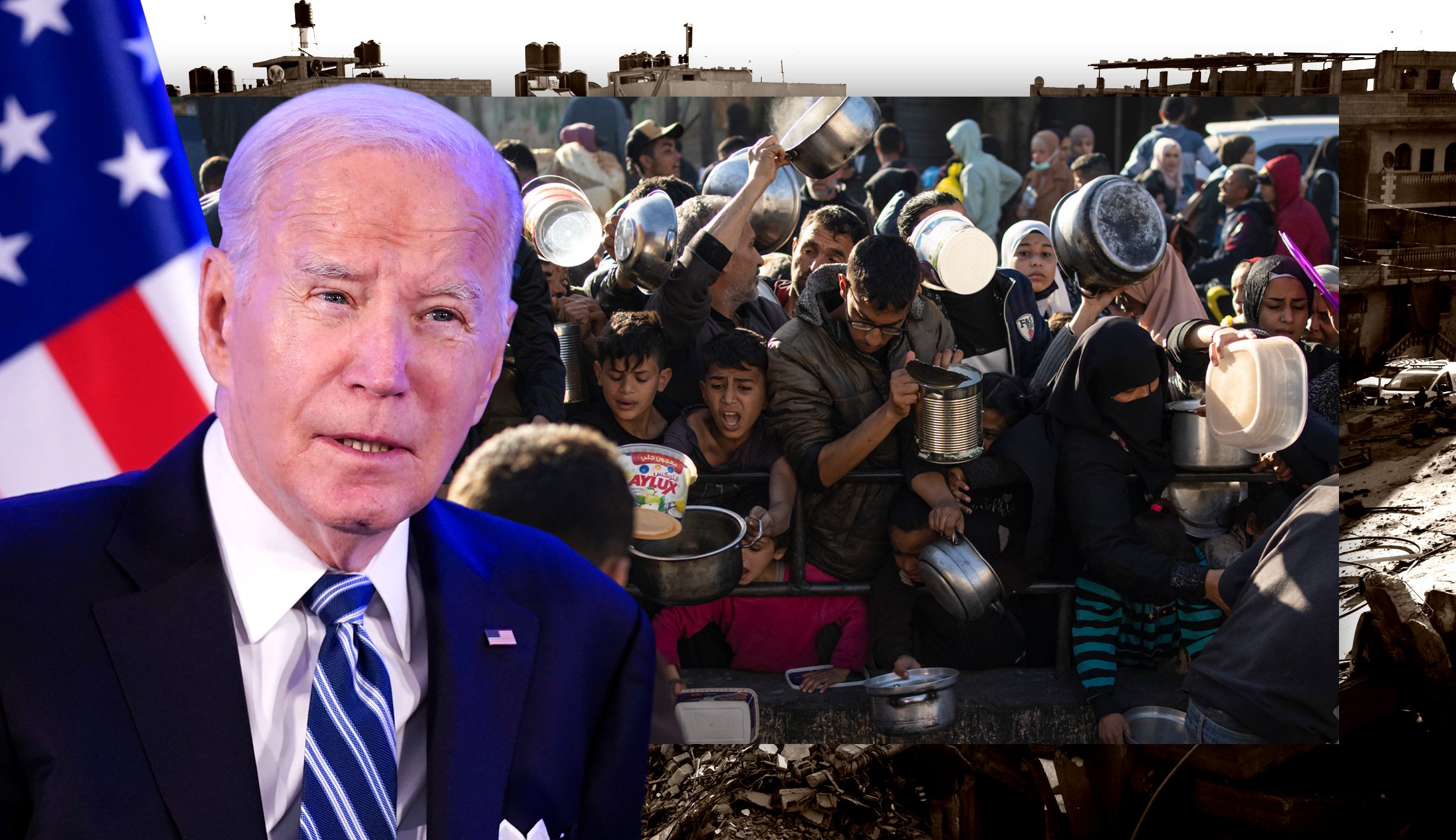 NextImg:Biden administration gets drawn in more closely to Israel-Hamas war with Gaza port plan - Washington Examiner