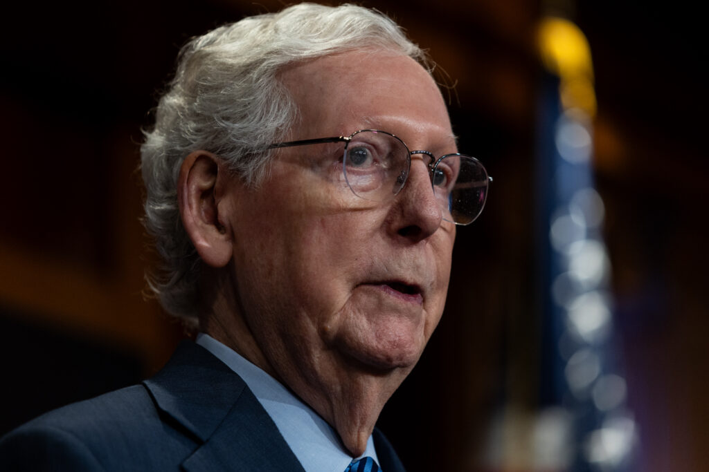McConnell hails Ukraine aid test vote, faults Tucker Carlson for delay