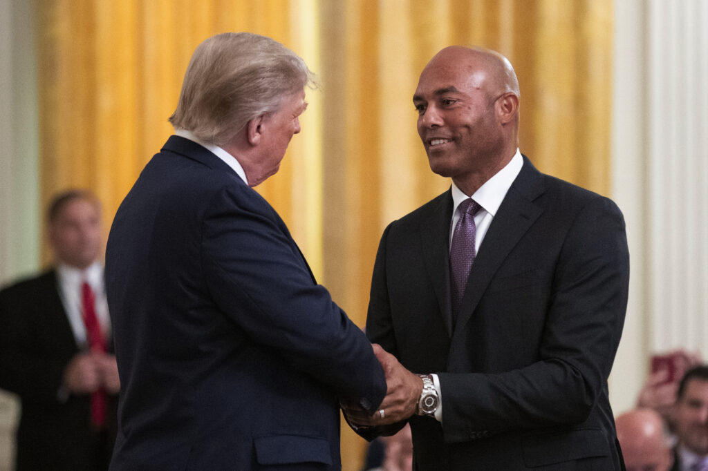 Retired Yankees player Mariano Rivera endorses his ‘friend’ Trump for 2024