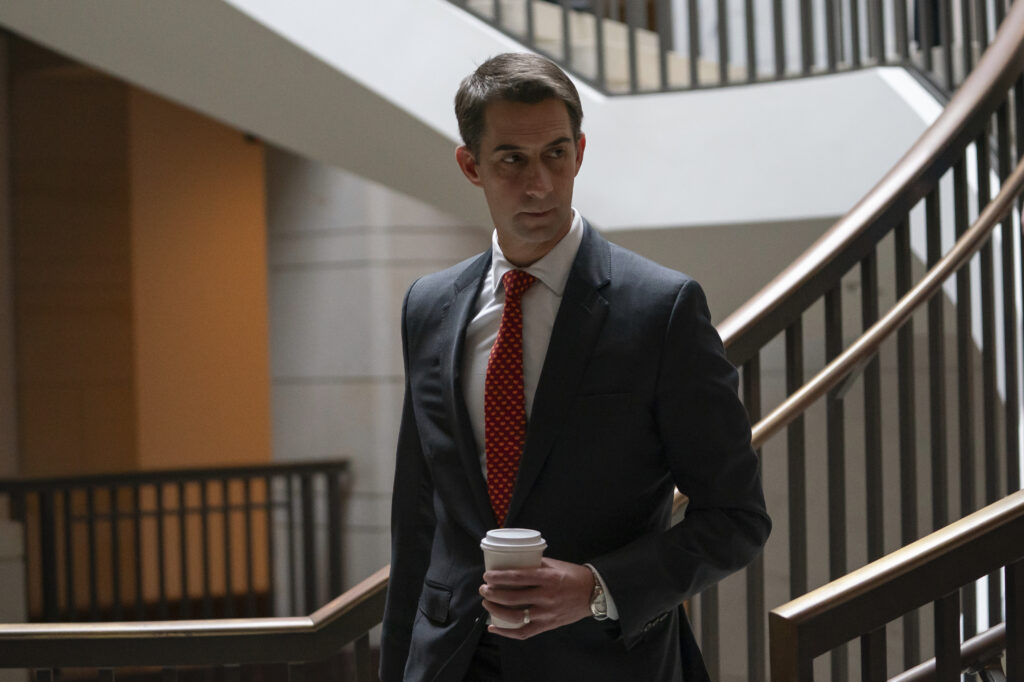 Tom Cotton predicts campus protests will result in 2024 win for Trump