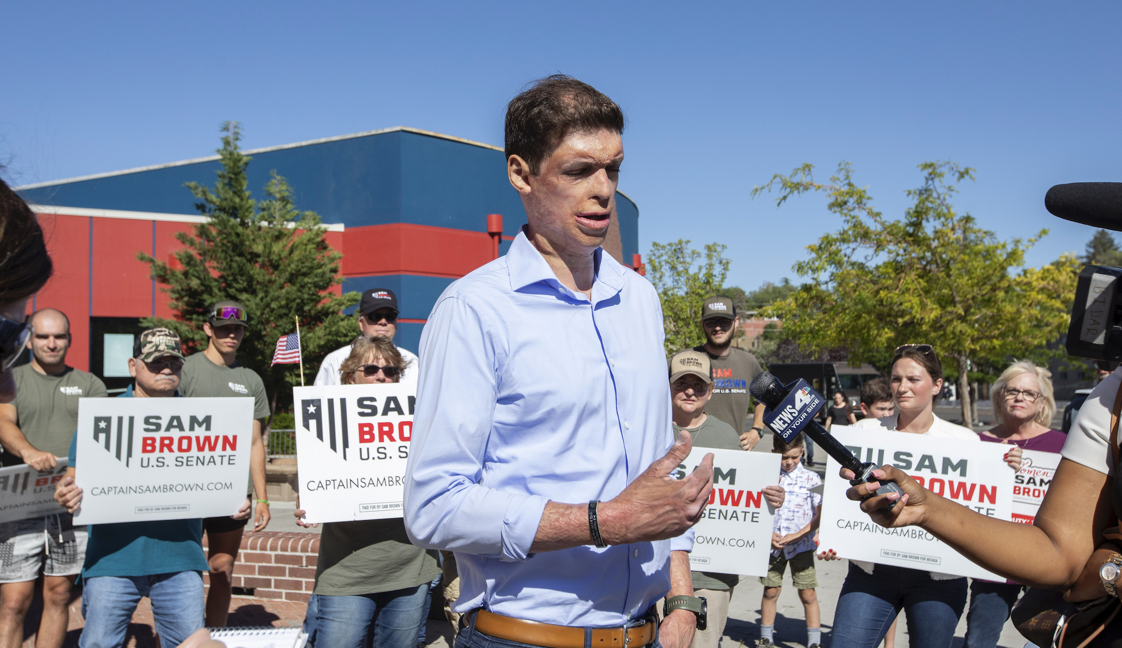 NextImg:Sam Brown opponent painted as MAGA phony in high-stakes Nevada Senate race - Washington Examiner