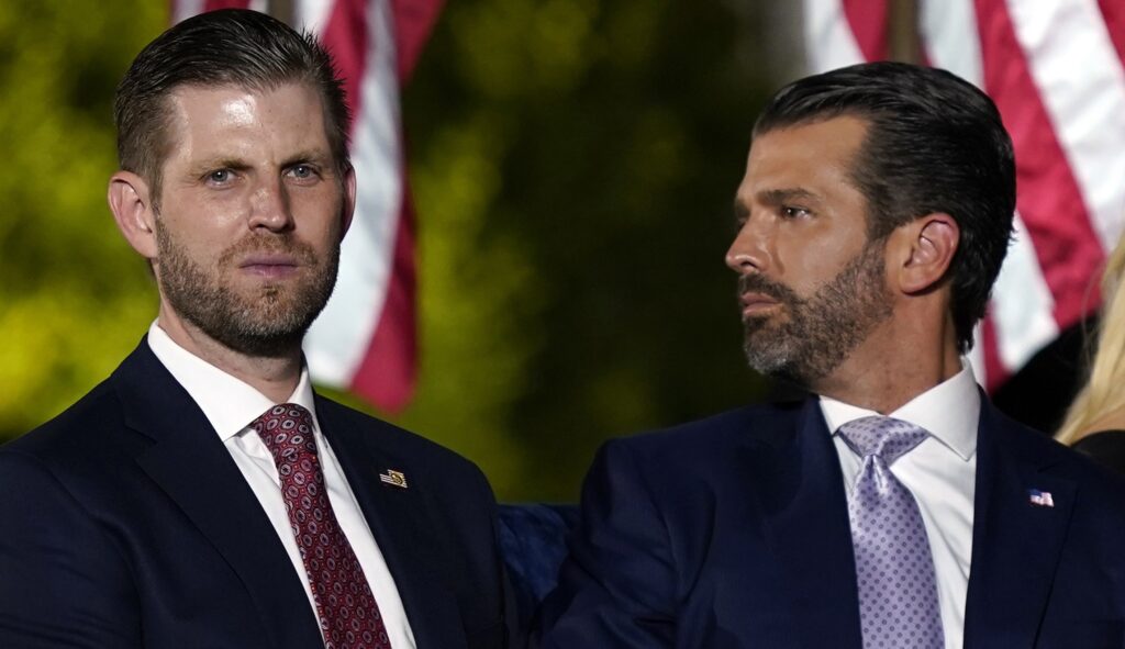 Exclusive: Don Jr and Eric Trump Assume Vetting Duties in Transition Team