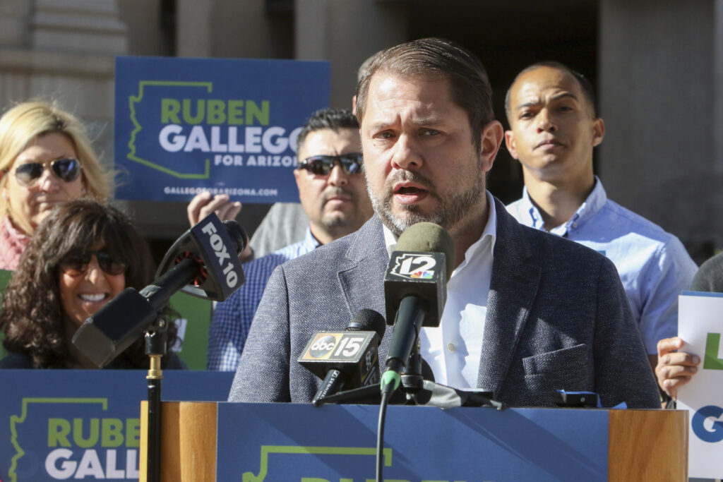 Gallego more than doubles quarterly fundraising with Sinema out of Arizona Senate race