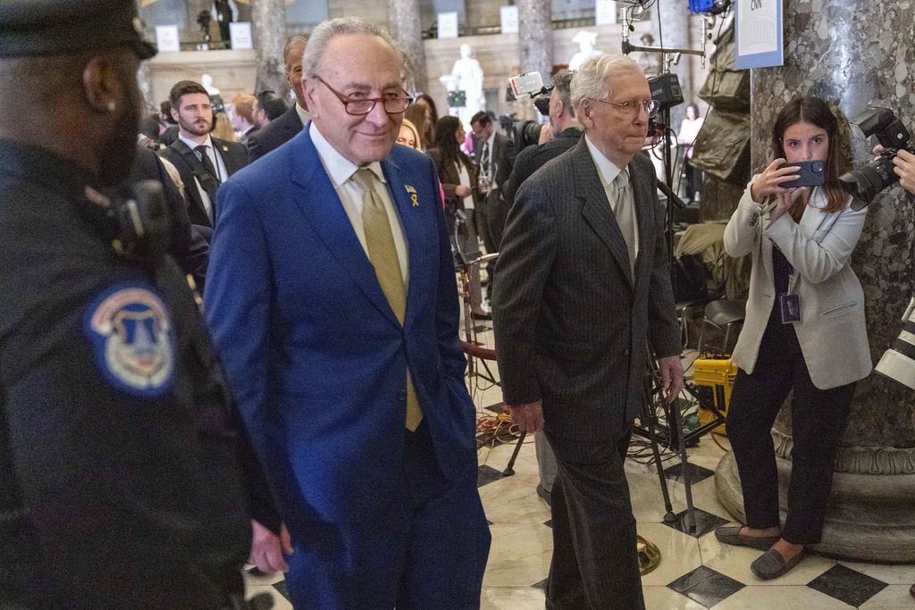 Schumer and McConnell condemn violent college protests against Israel