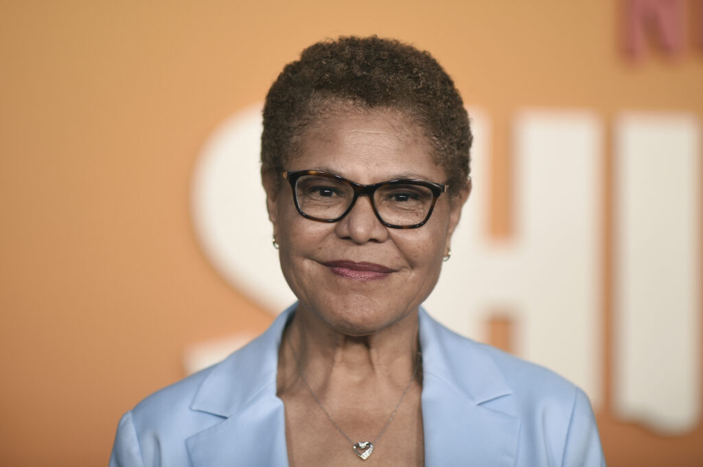 Karen Bass reports that her family is recovering from a “very disturbing” home invasion