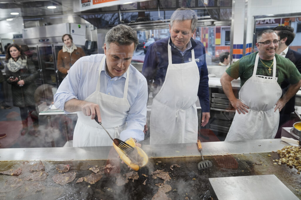 McCormick visits Geno’s in Philly