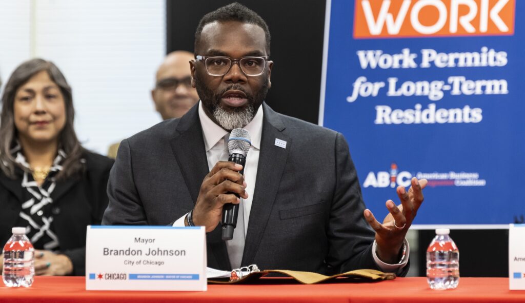 Mayor Brandon Johnson of Chicago may face job jeopardy following a  million request for immigrants