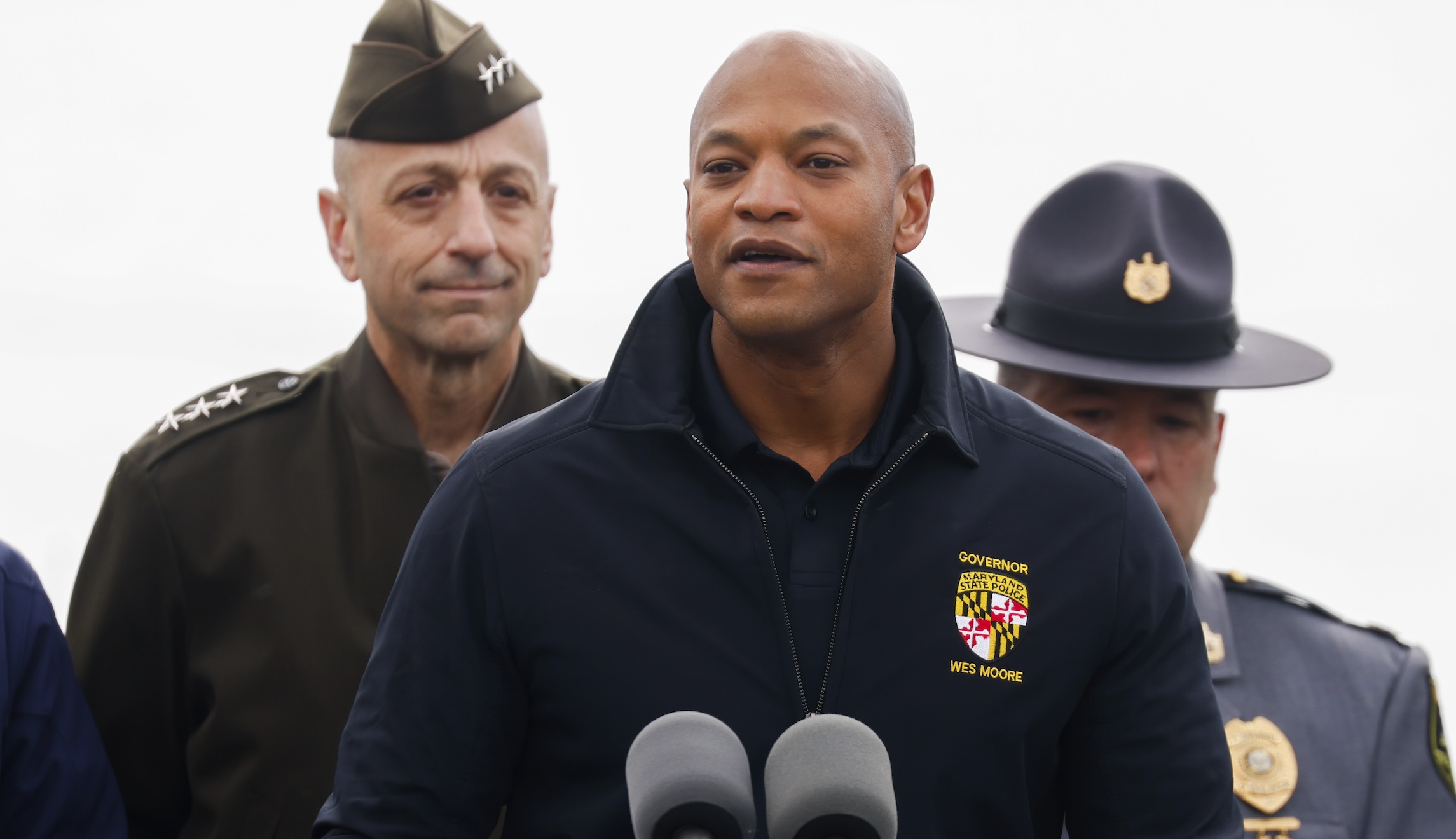 NextImg:Wes Moore focusing on bridge repair instead of push to rename structure: 'Now's not the time'