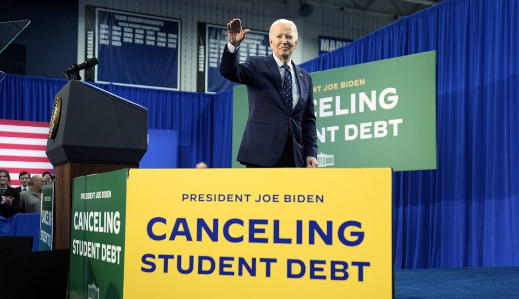 Biden’s student loan forgiveness pledges align with surge in scams