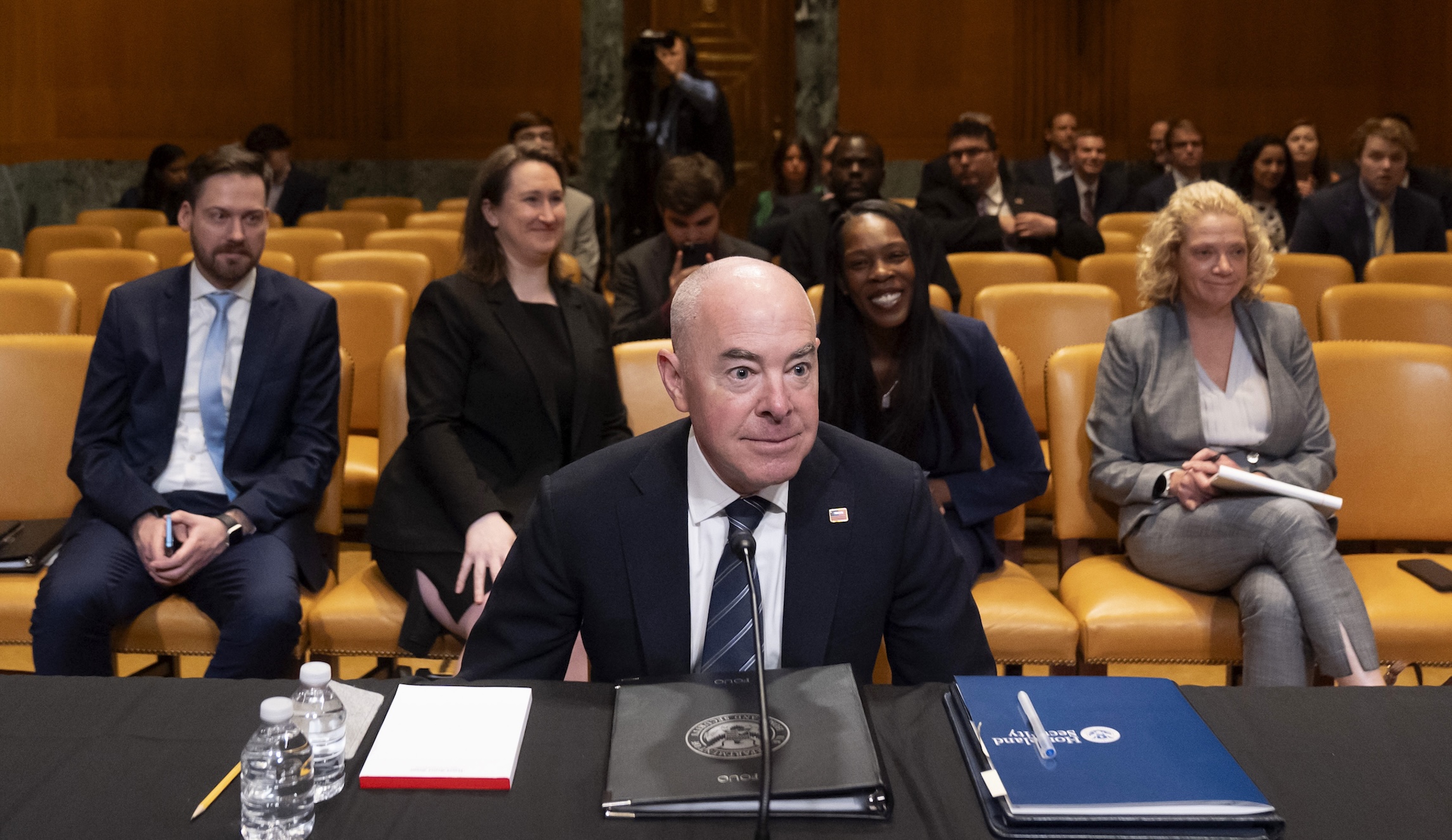NextImg:Kennedy goes off on Mayorkas for border crisis: ‘Gives me no joy’ - Washington Examiner