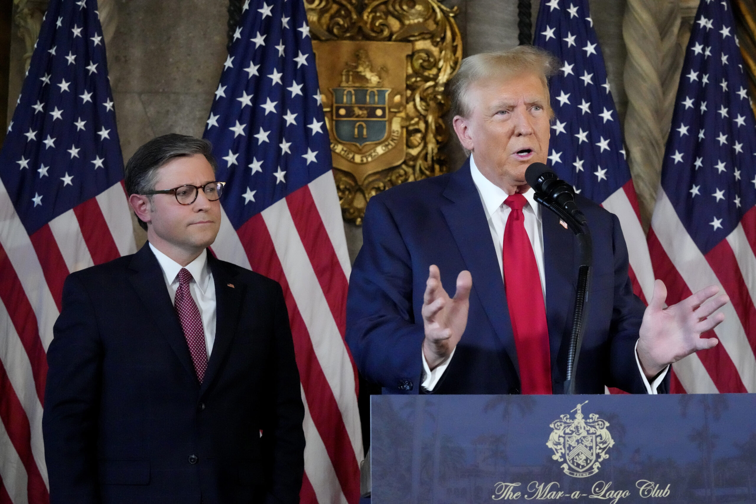 NextImg:Trump stretches influence over GOP as Johnson seeks to retain speakership - Washington Examiner