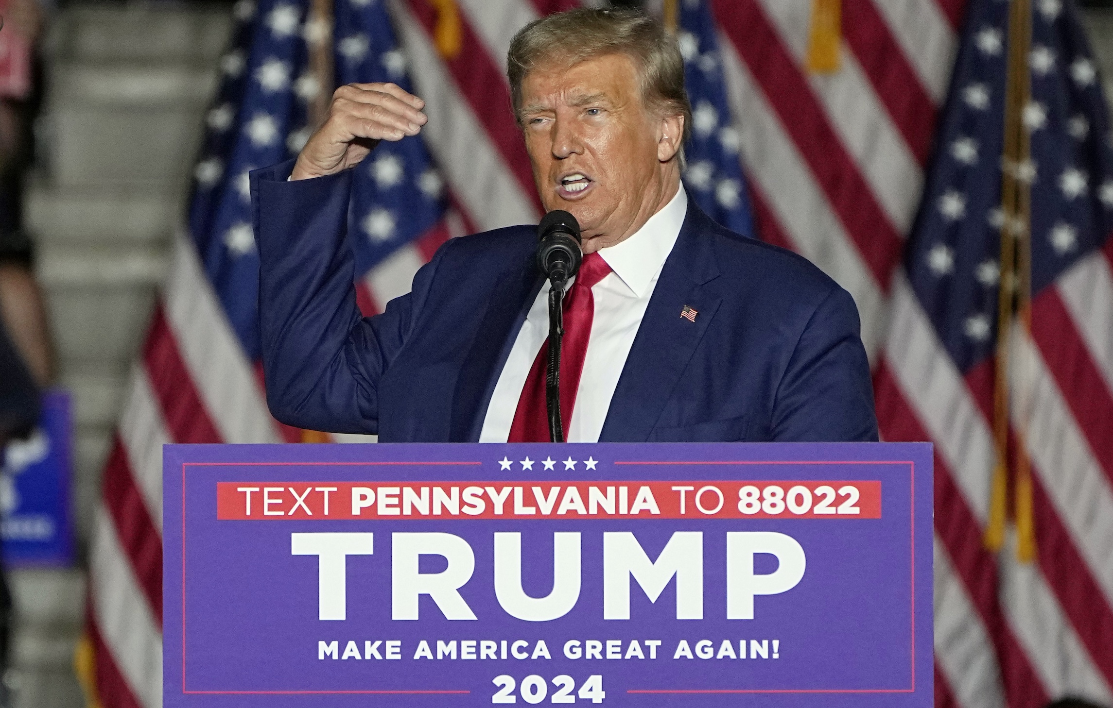 NextImg:WATCH LIVE: Trump holds rally in Pennsylvania in effort to win swing state - Washington Examiner