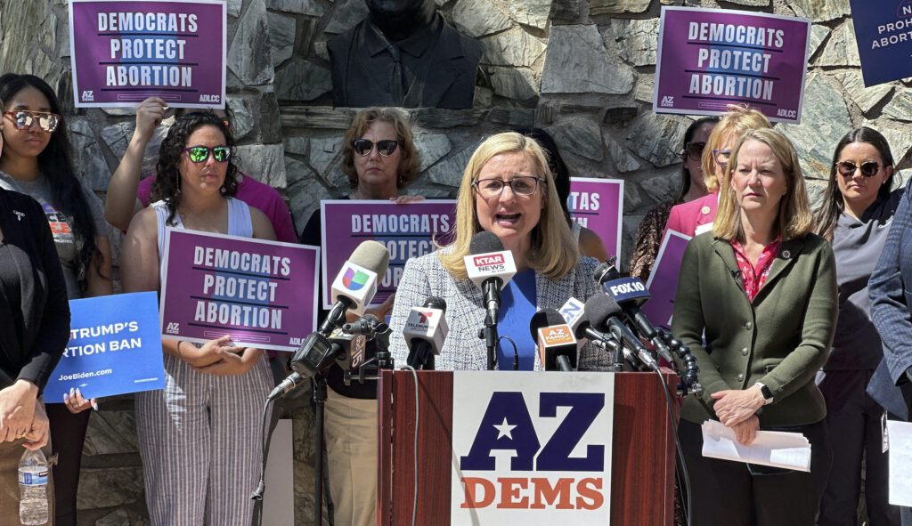 Arizona’s increasing pressure on GOP prompts Republicans to trial new abortion communication strategies