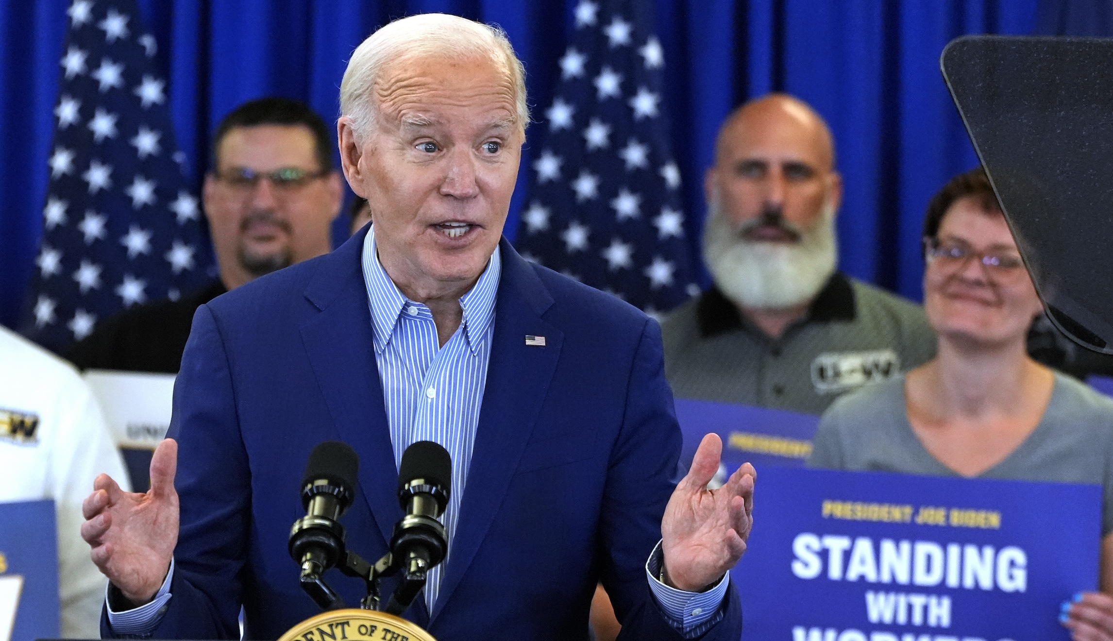 NextImg:WATCH LIVE: Kennedy family endorses President Joe Biden at campaign event - Washington Examiner