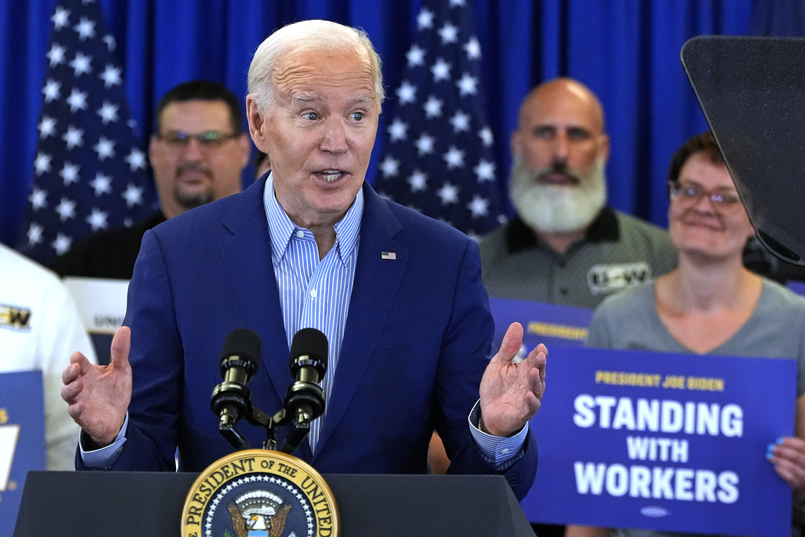 NextImg:Biden to sign National Security package bill on Wednesday, sending billions in aid to Ukraine and Israel - Washington Examiner