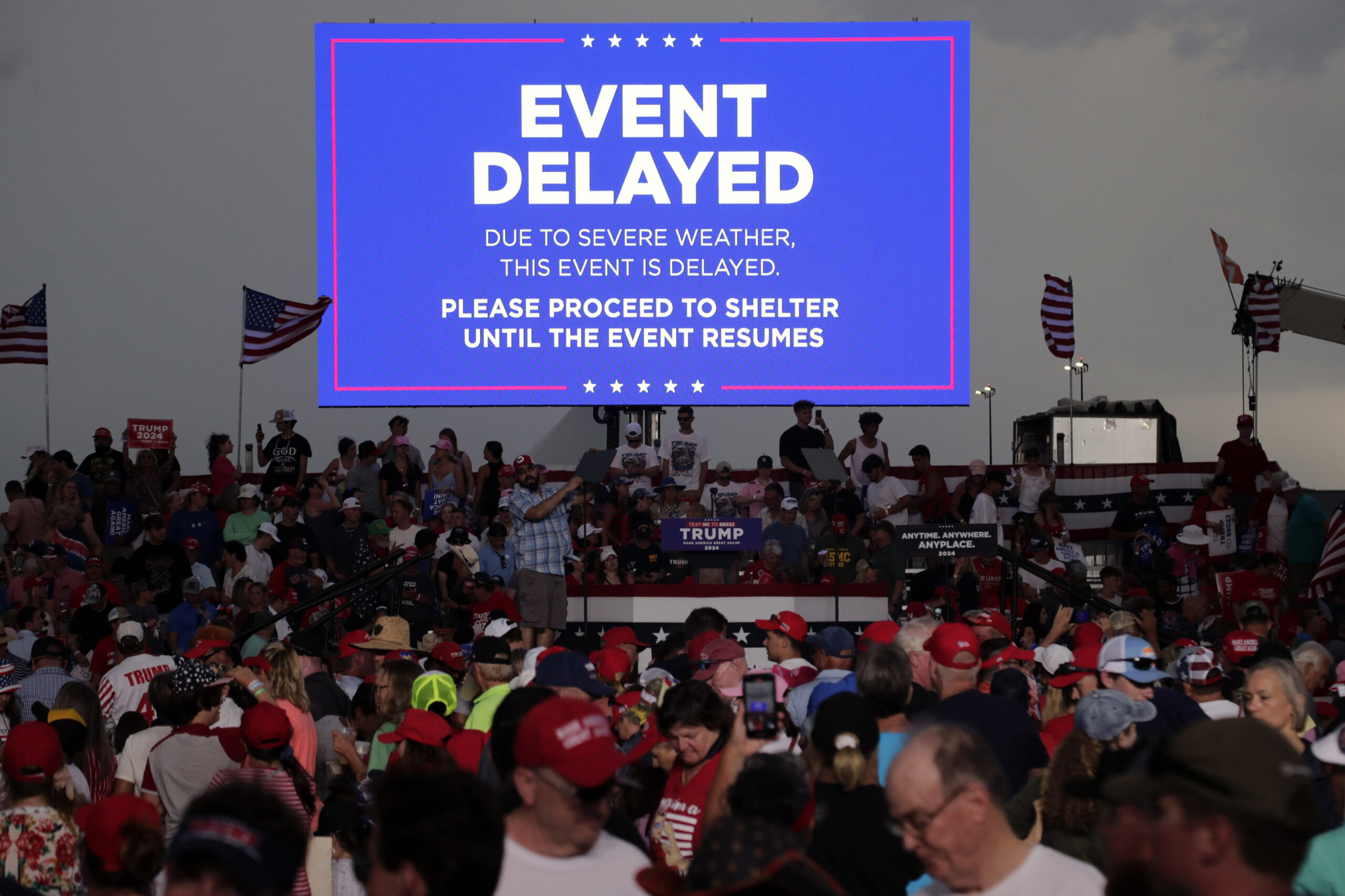 NextImg:Trump postpones North Carolina rally due to inclement weather - Washington Examiner