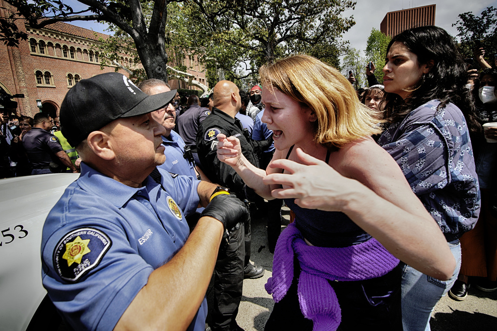 NextImg:USC cancels commencement ceremony after pro-Palestinian protesters clash with police - Washington Examiner