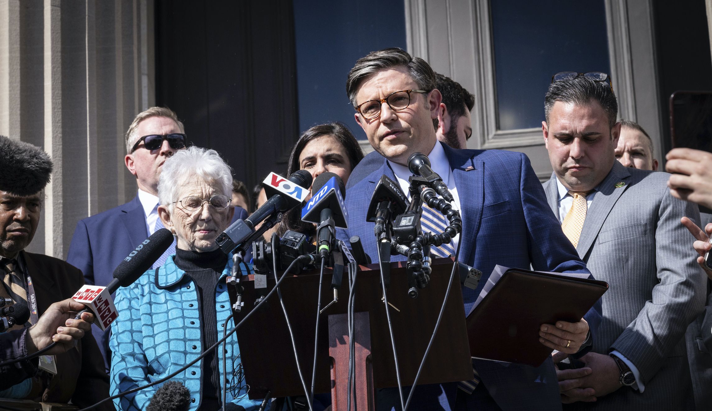 NextImg:Speaker Mike Johnson stands tall against hateful campus mobs - Washington Examiner
