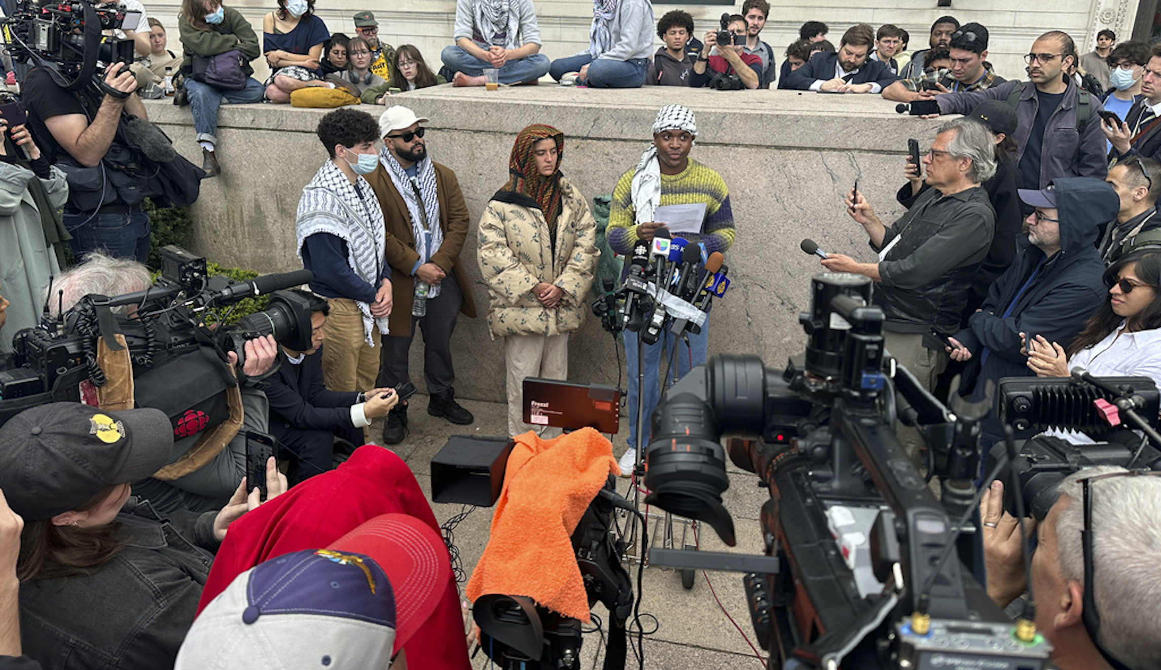 NextImg:Columbia activist Khymani James blames ‘far-right agitators’ in defense of video calling for Zionists ‘to die’ - Washington Examiner