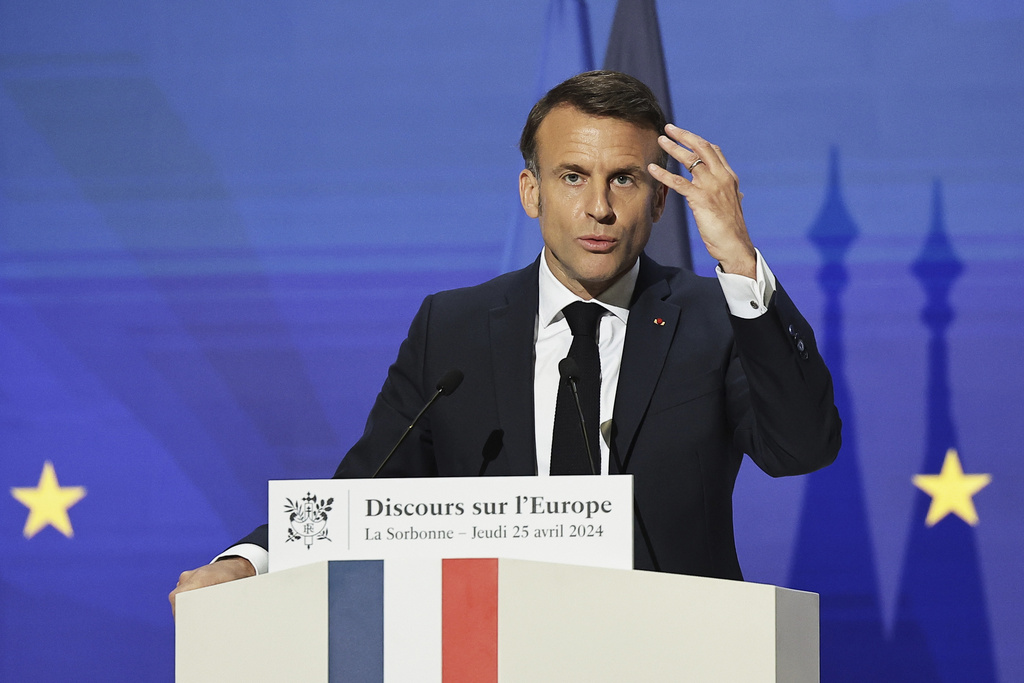 Macron highlights France’s nuclear arsenal in support of Ukraine