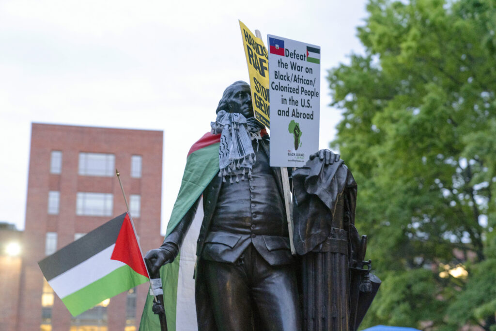 GWU protesters called for beheadings of school administrators: ‘Guillotine, guillotine!’