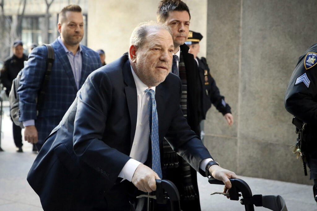 Weinstein hospitalized for tests after overturned conviction