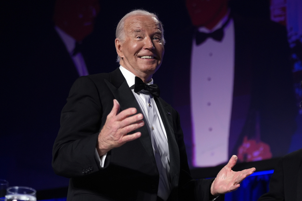 Biden jokes about himself and Trump at White House Correspondents’ Dinner