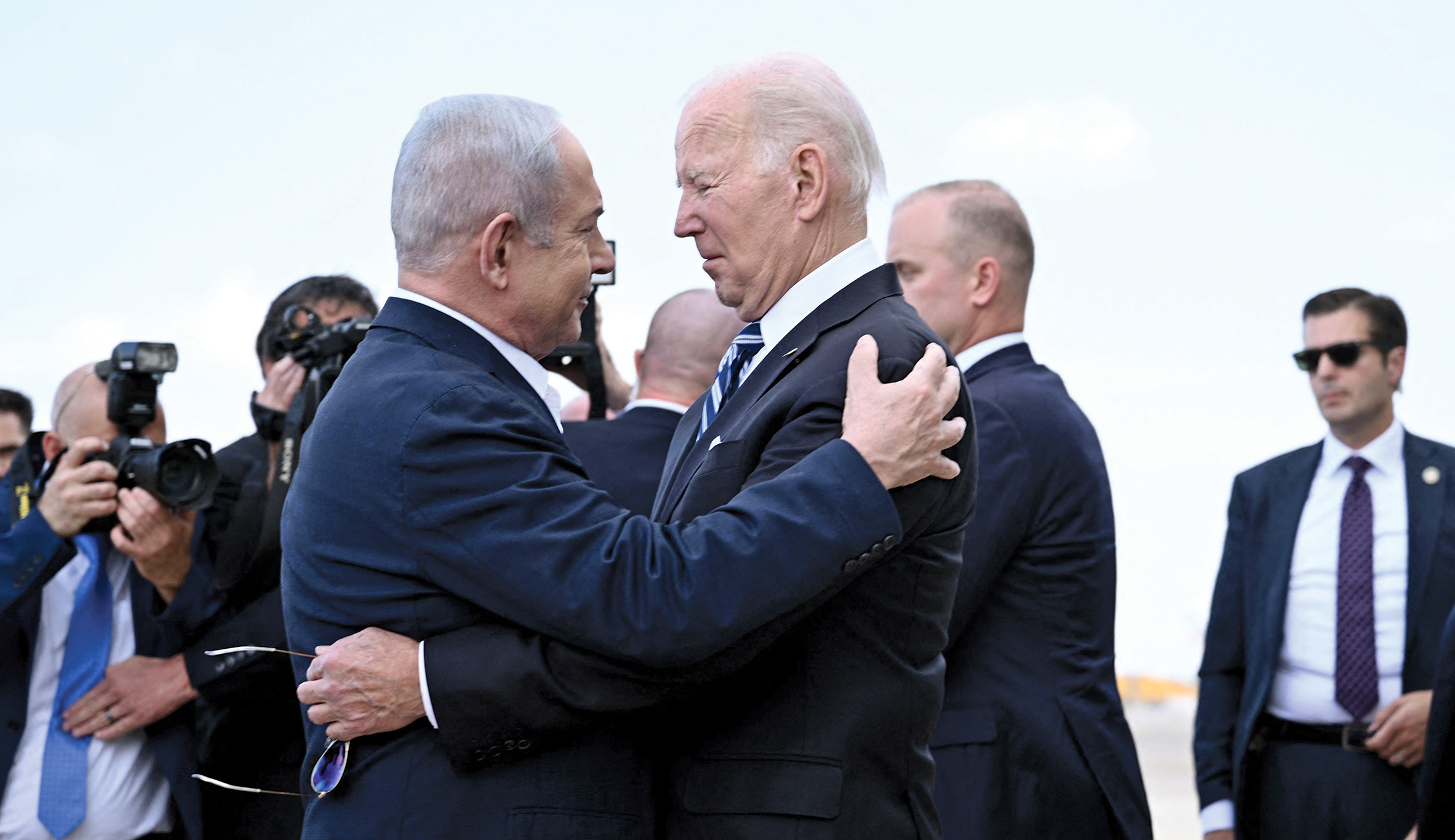 NextImg:Reporter’s Notebook: Biden bobs and weaves on Israel-Gaza - Washington Examiner