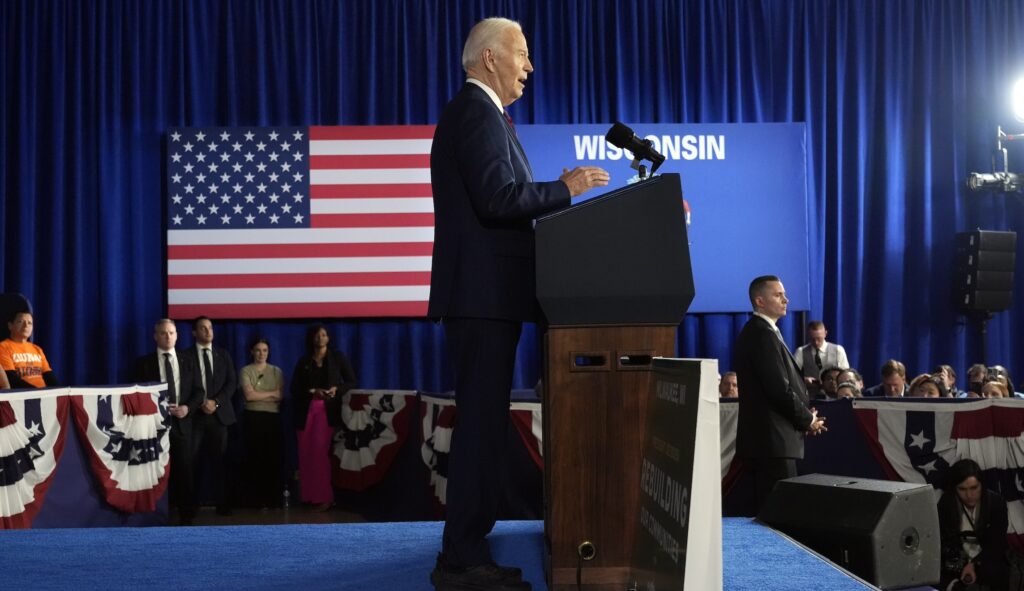 Wisconsin union members are badgering Biden on one issue ahead of swing-state primary contest
