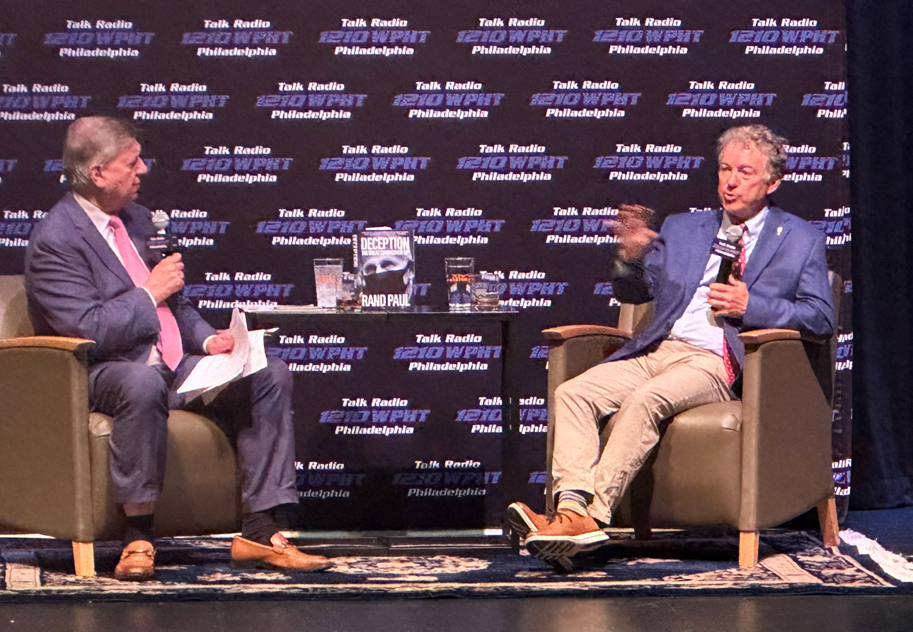 NextImg:Senator Rand Paul visits Philadelphia suburbs to discuss COVID and politics - Washington Examiner