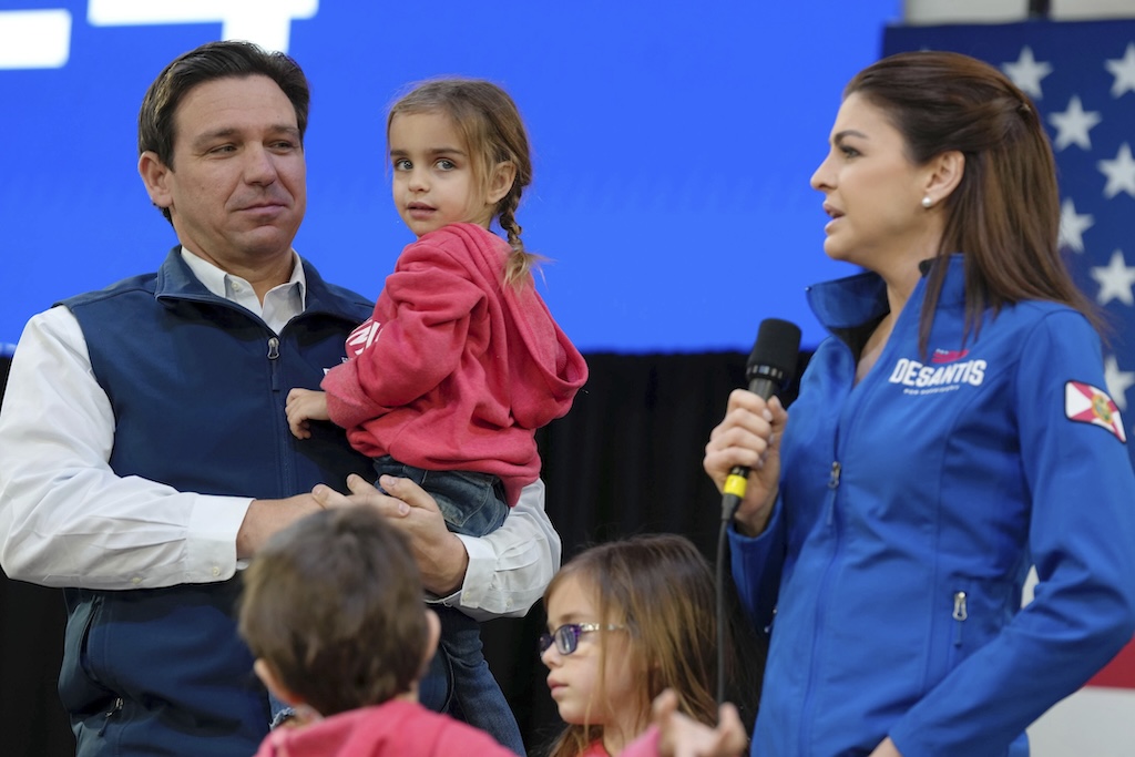 DeSantis’s spouse shows no interest in politics, despite being more favored than Gaetz for governor
