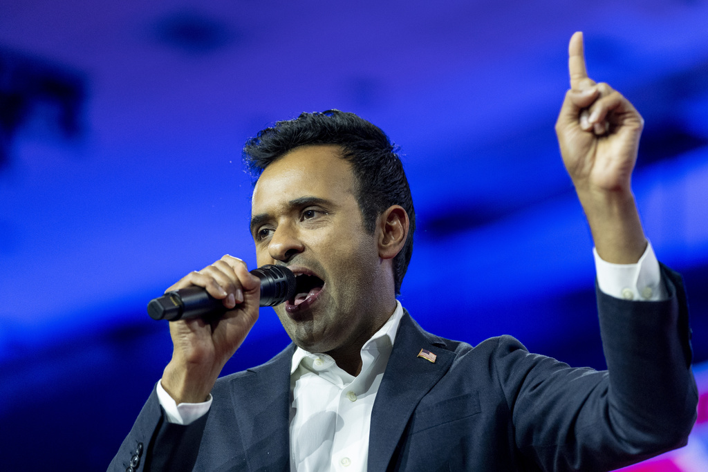 NextImg:Vivek Ramaswamy is right: Republicans need courage - Washington Examiner