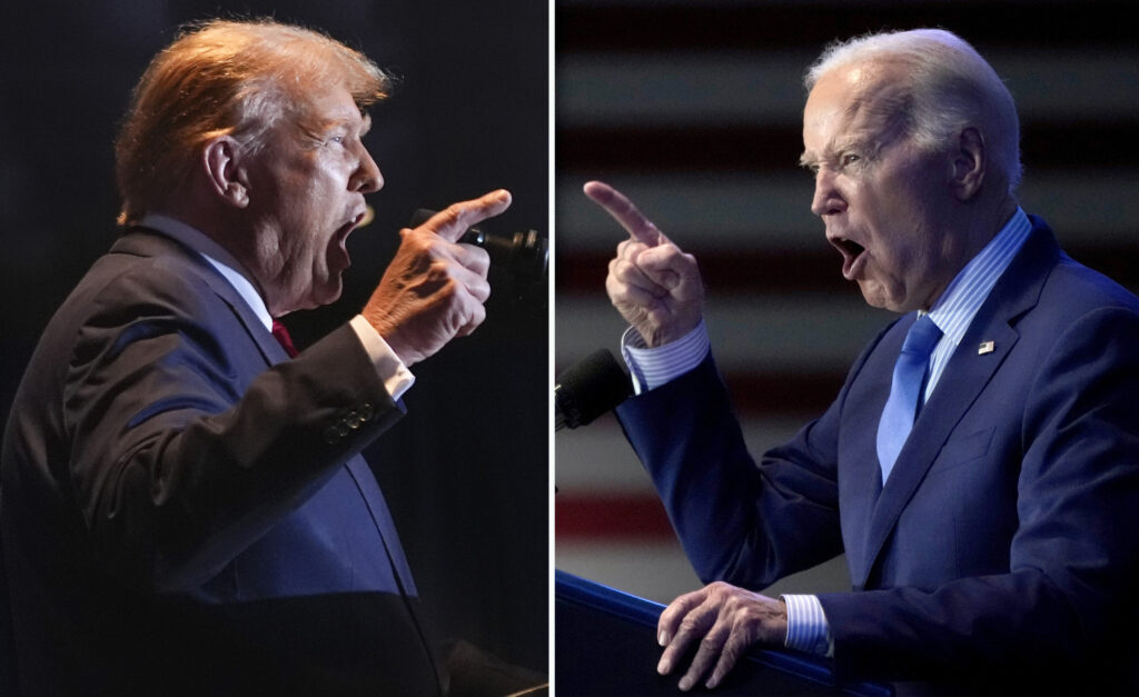 Trump and Biden Address Six Key Issues in Six Crucial States