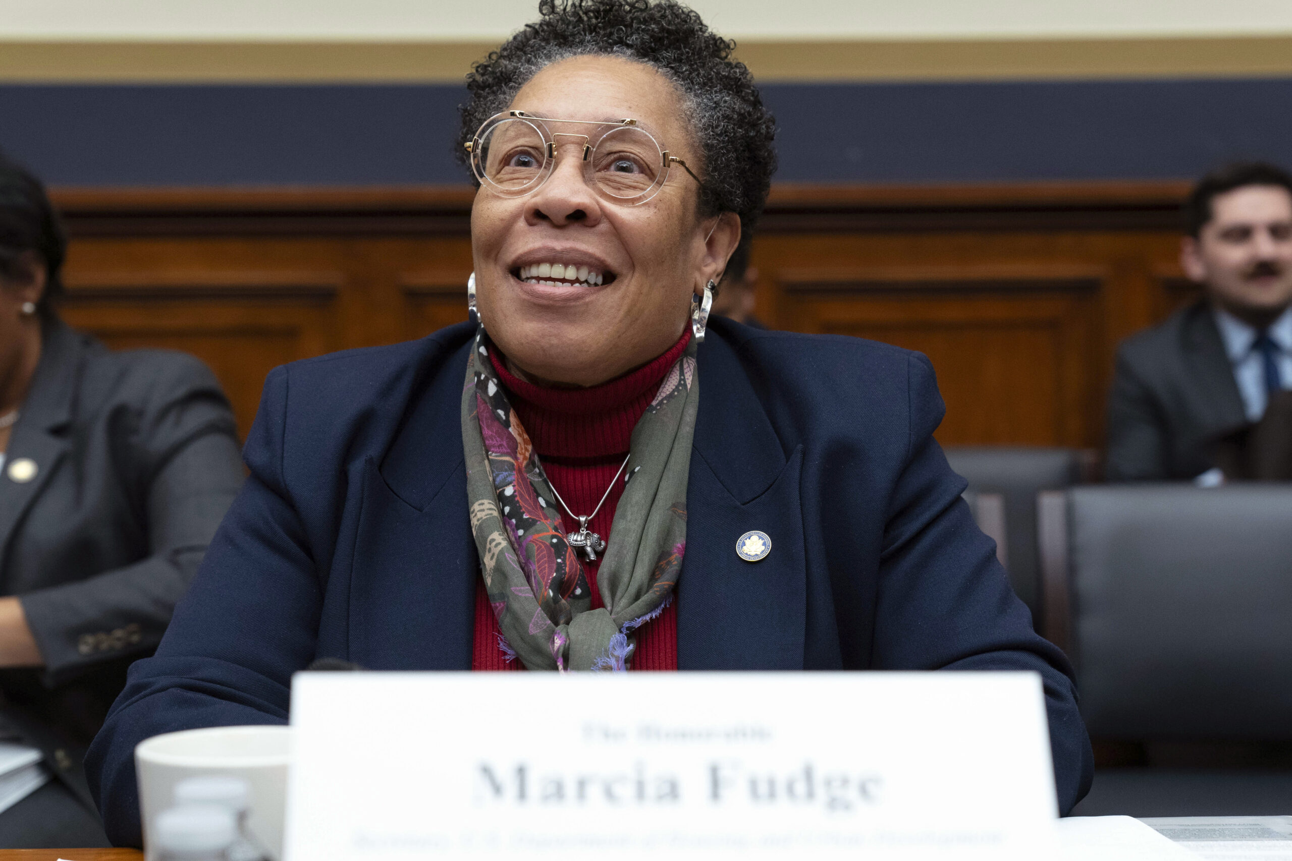 NextImg:Ex-top Biden official Marcia Fudge spins through revolving door and brings two aides with her - Washington Examiner