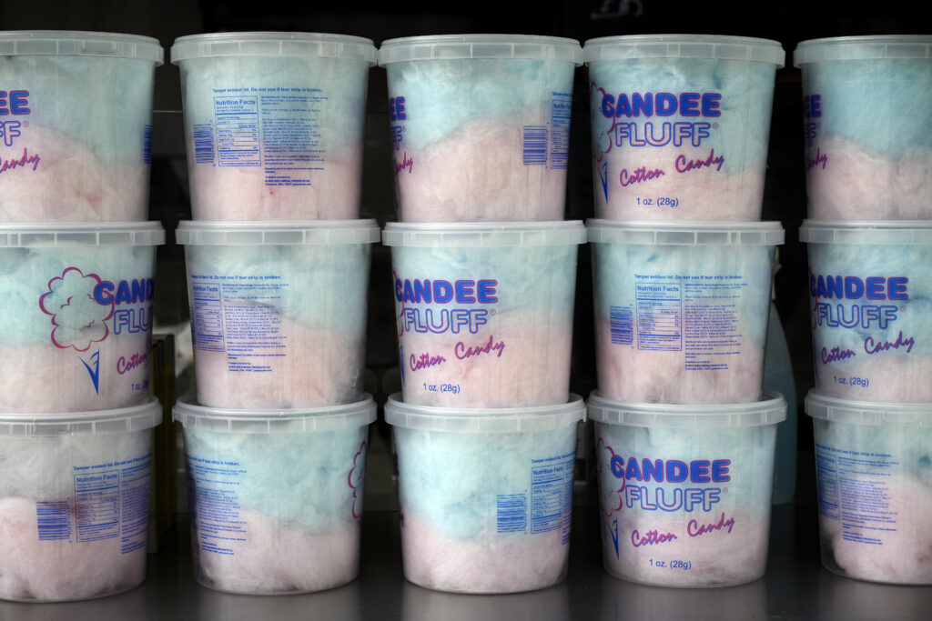 Border officials uncovered 6,000 worth of cocaine concealed within a cotton candy shipment